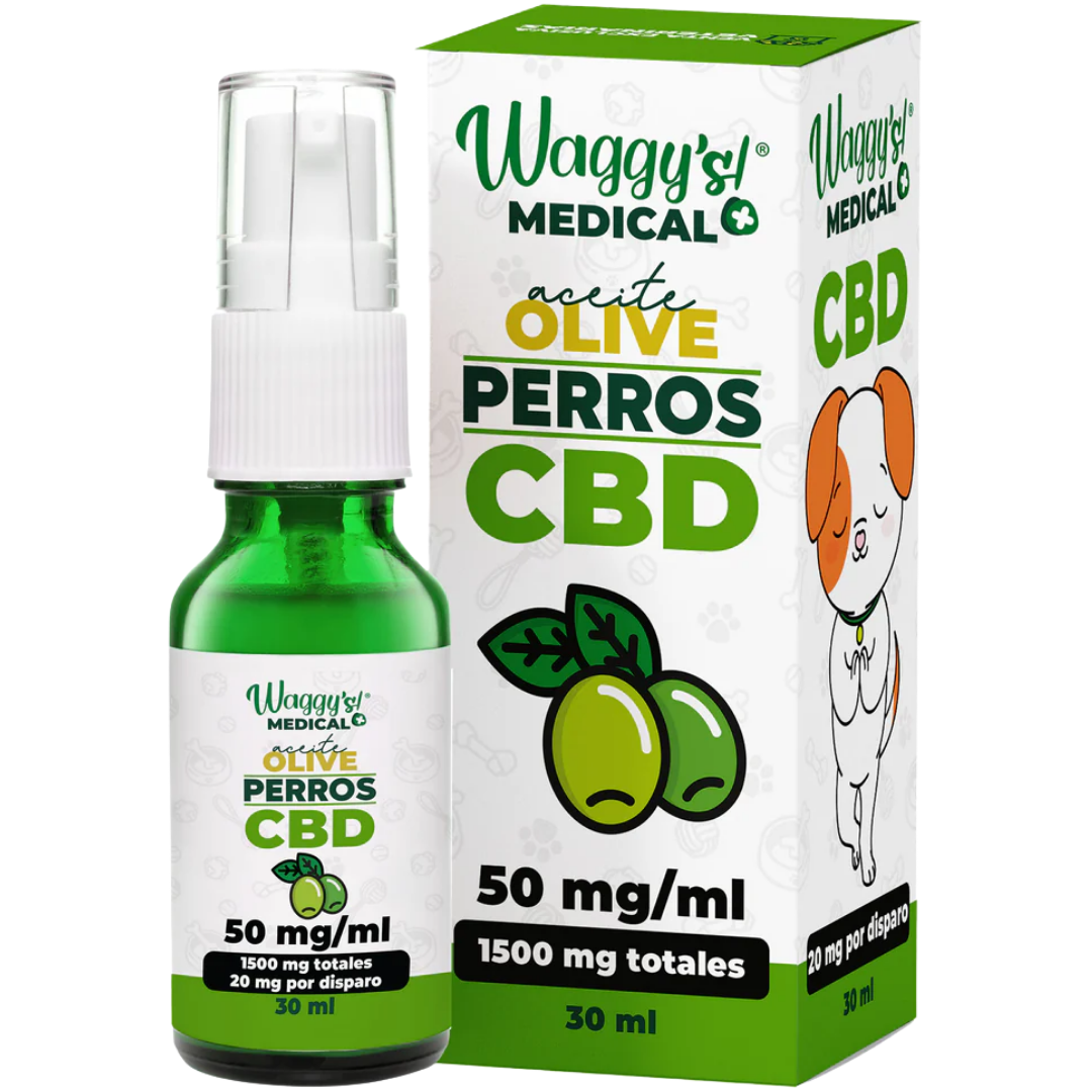 Aceite Calmante para Ansiedad y Dolor en Perros | Waggy's