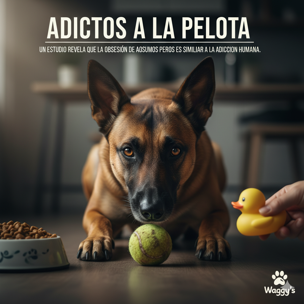 "Adictos a la Pelota": Un Estudio Revela que la Obsesión de Algunos Perros es Similar a la Adicción Humana