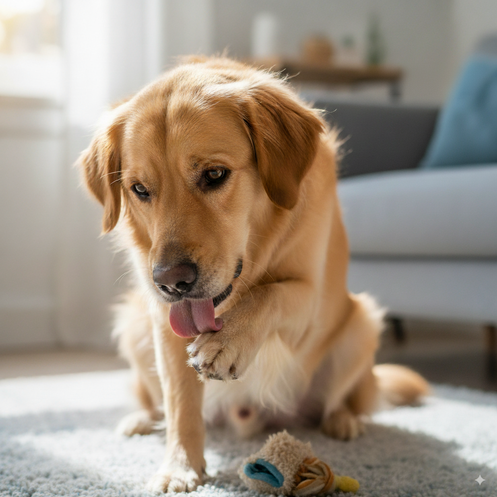 ¿Por qué mi perro se lame mucho las patas? (y cómo ayudarlo)