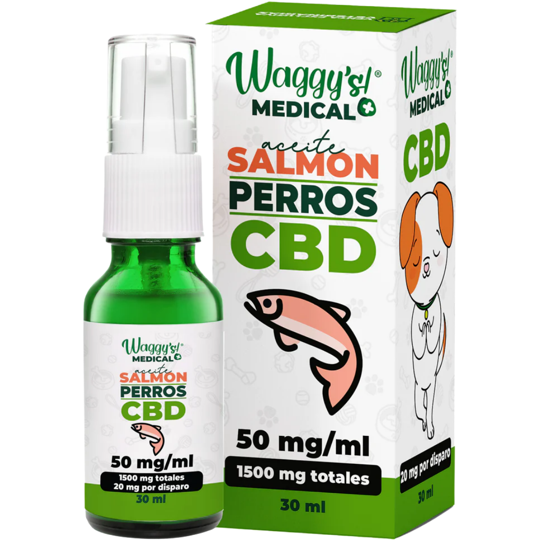 Aceite Calmante para Ansiedad y Dolor en Perros | Waggy's