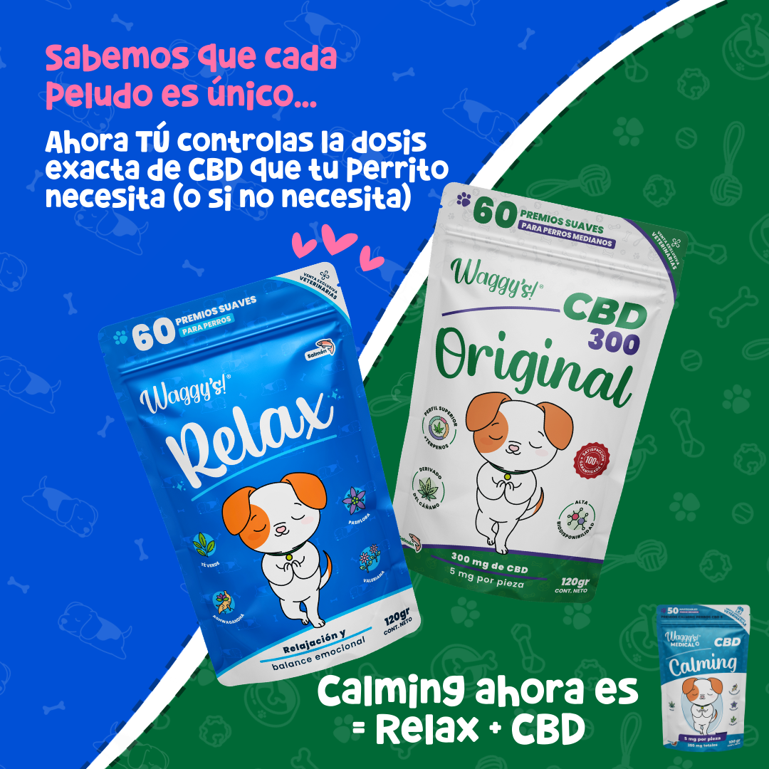 Relajante Natural para Ansiedad y Estrés en Perros | Waggy's Relax