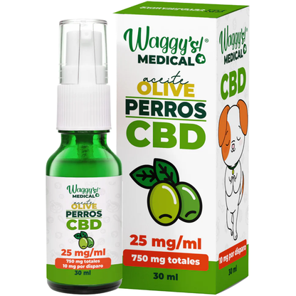 Aceite Calmante para Ansiedad y Dolor en Perros | Waggy's