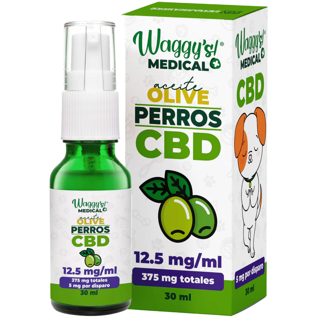 Aceite Calmante para Ansiedad y Dolor en Perros | Waggy's