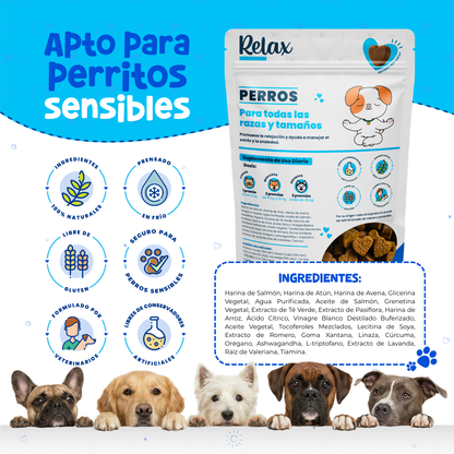 Relajante Natural para Ansiedad y Estrés en Perros | Waggy's Relax