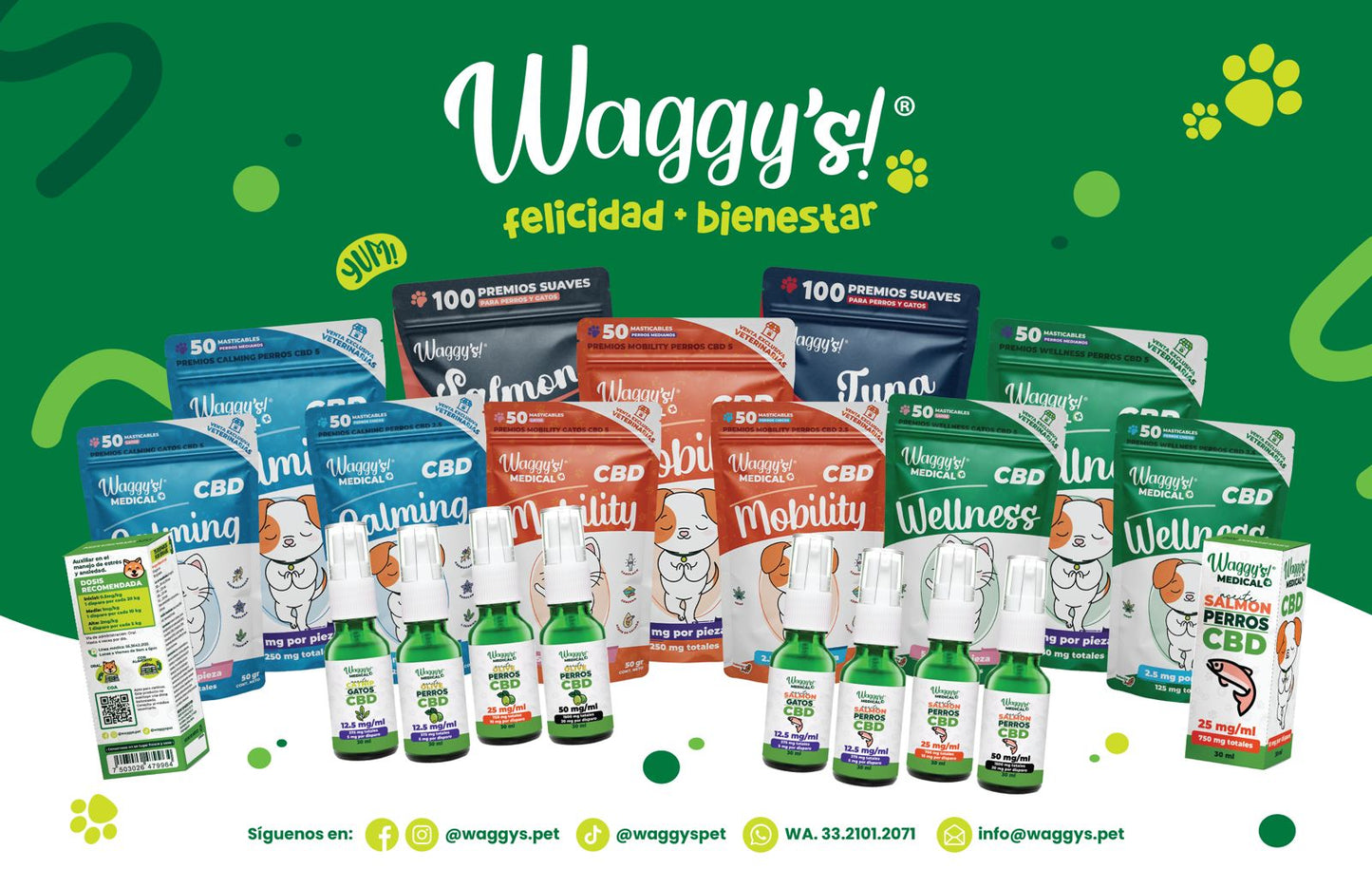 Waggy's® Wellness Gatos
